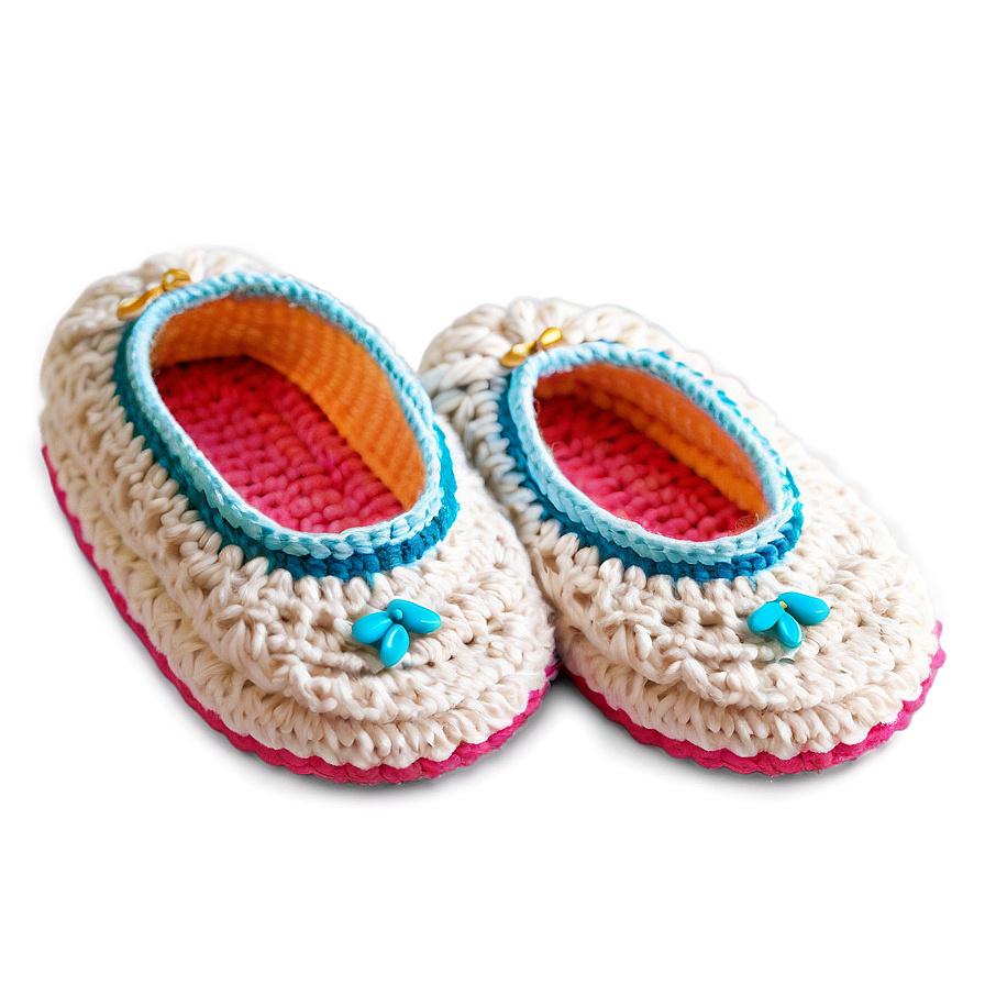 Crochet Slippers Png 06202024 PNG image