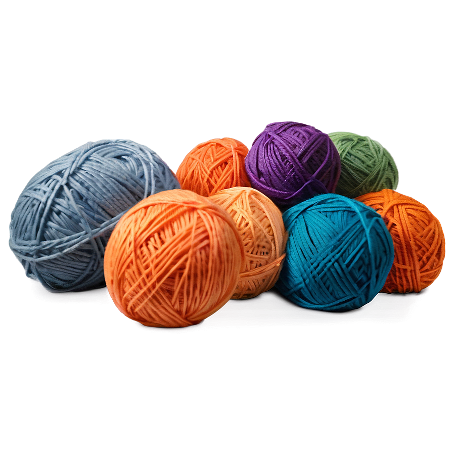 Crochet Yarn Ball Png 06212024 PNG image