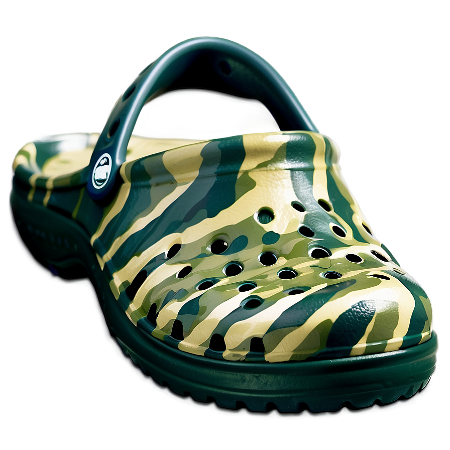 Crocs Camo Pattern Png 05212024 PNG image