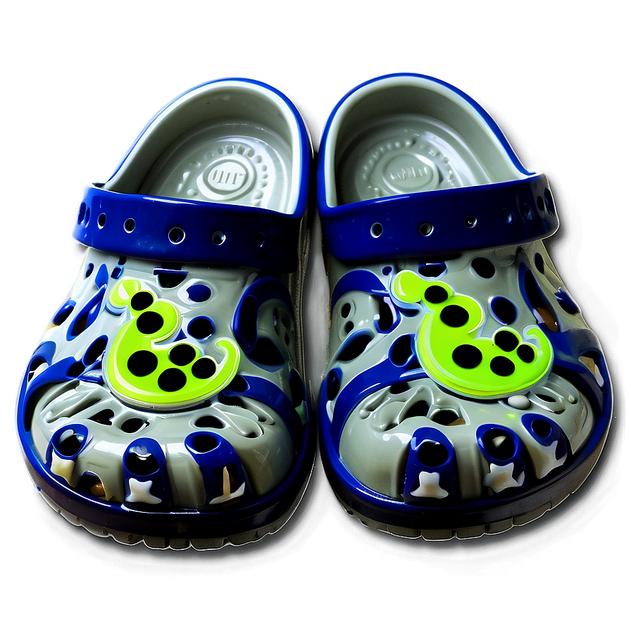 Crocs Glow In The Dark Png 05212024 PNG image