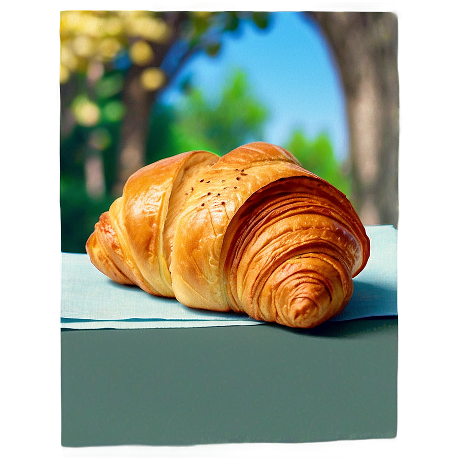 Croissant With Fruit Png 05252024 PNG image