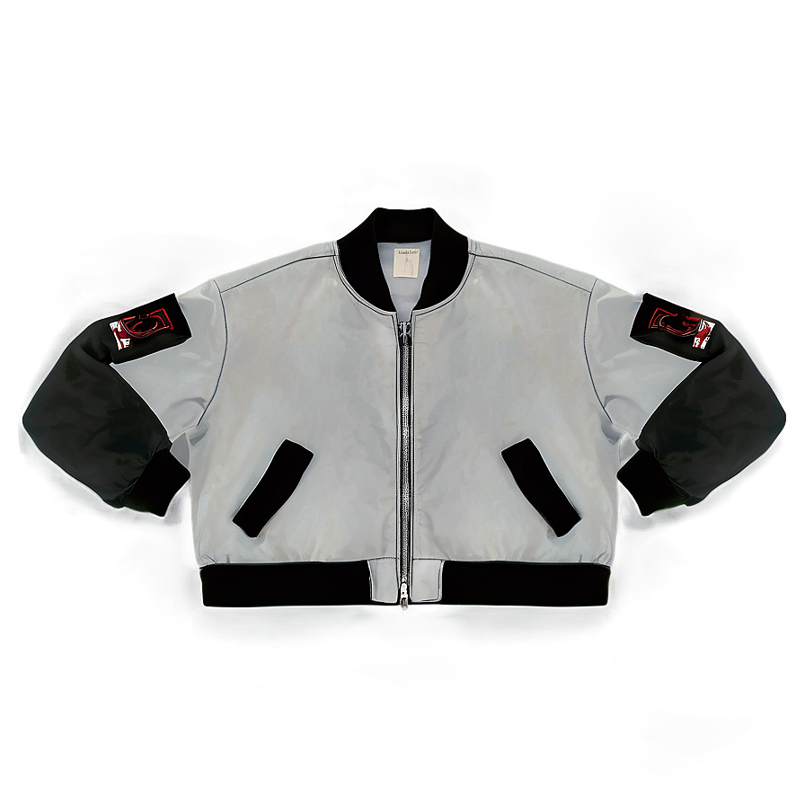 Cropped Bomber Jacket Png 59 PNG image