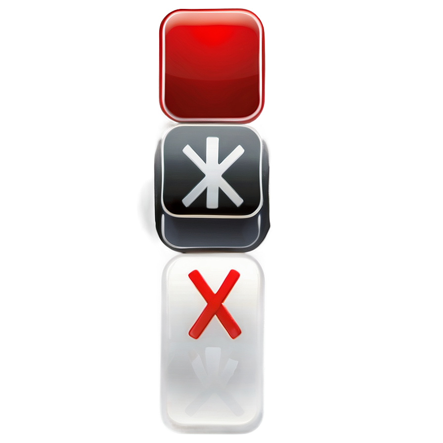 Cross Out Red X Symbol Png Awc33 PNG image