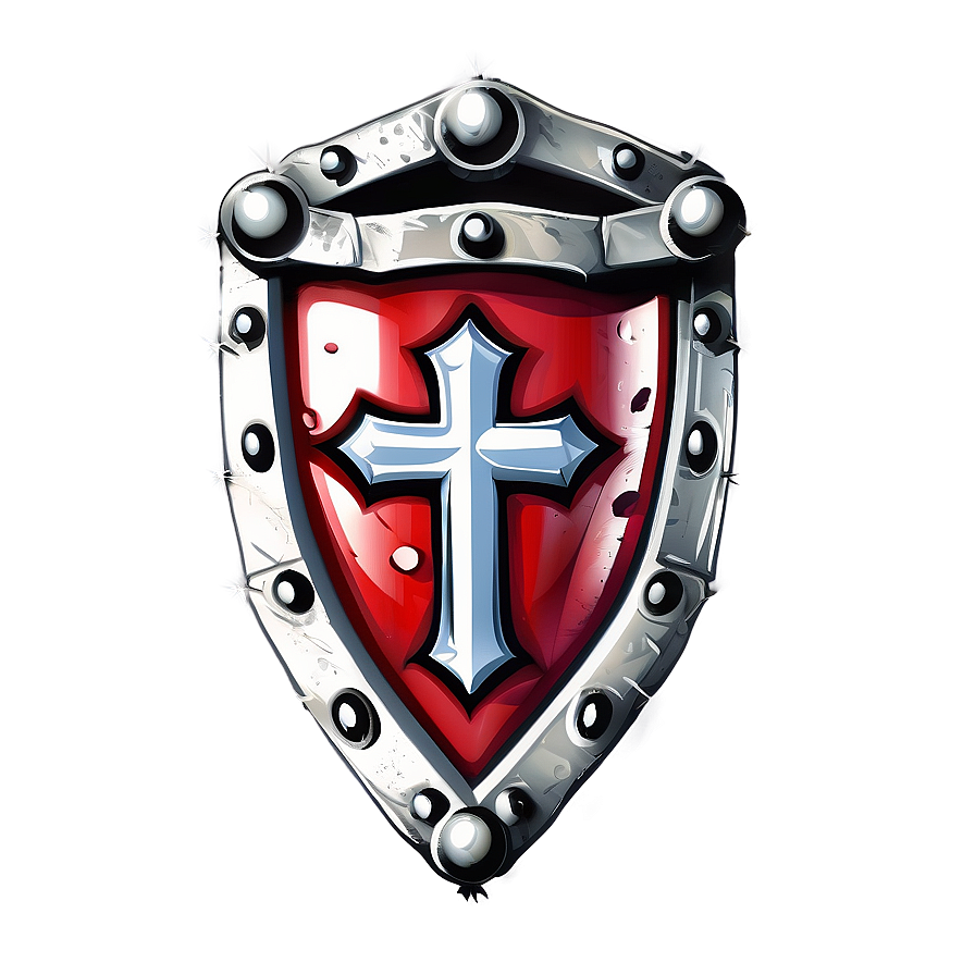 Cross Shield Vector Png 8 PNG image