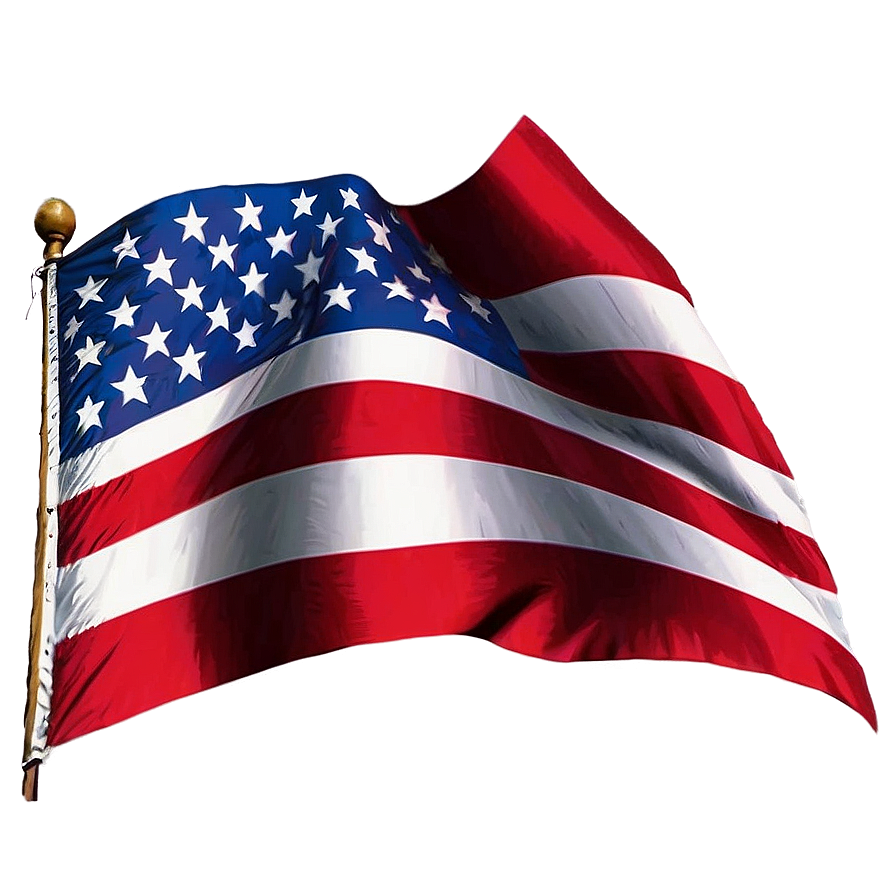 Crossed American Flags Png Image Bkb19 PNG image