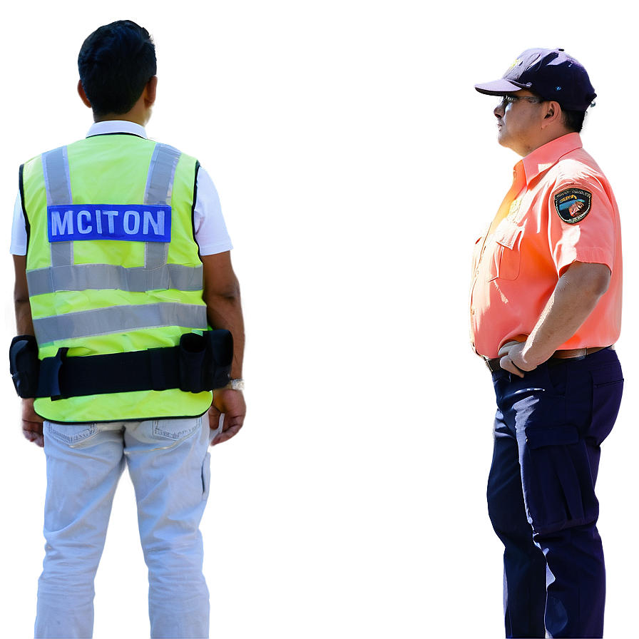 Crowd Control Guard Png 44 PNG image