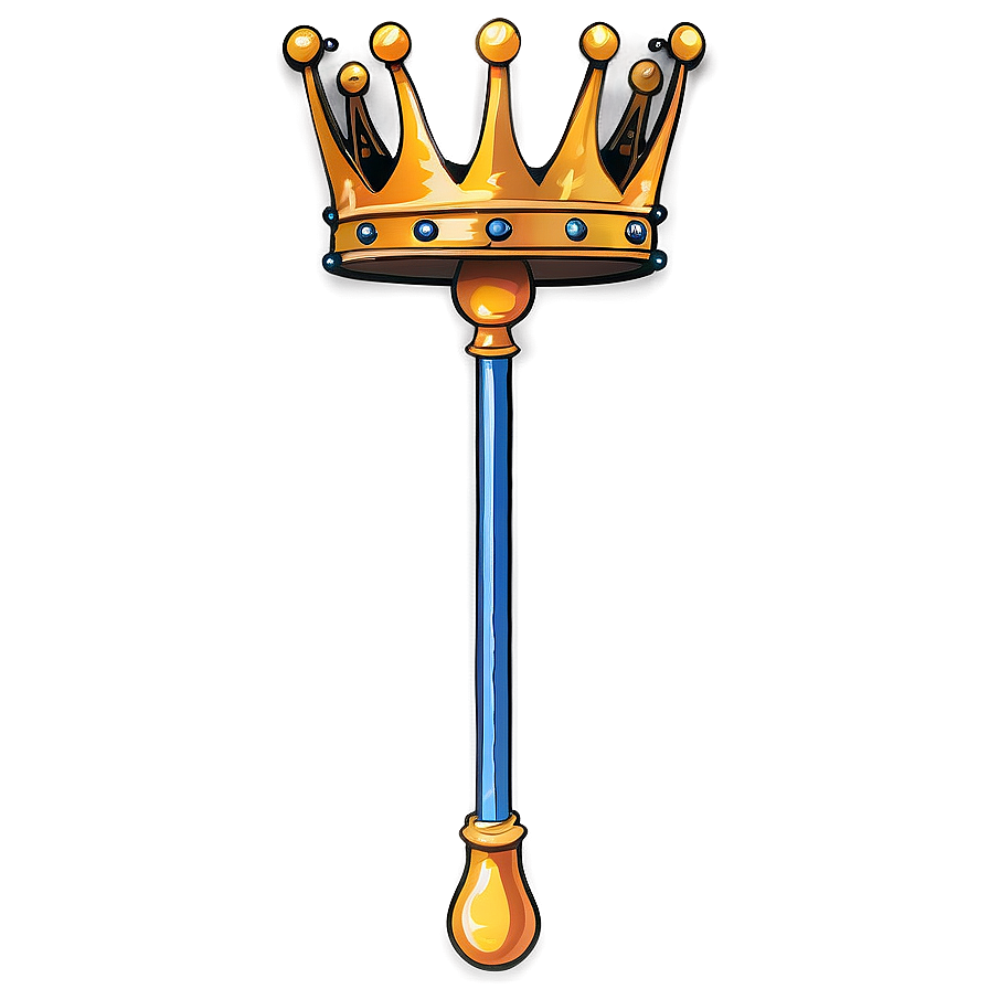 Crown And Scepter Png Qua93 PNG image