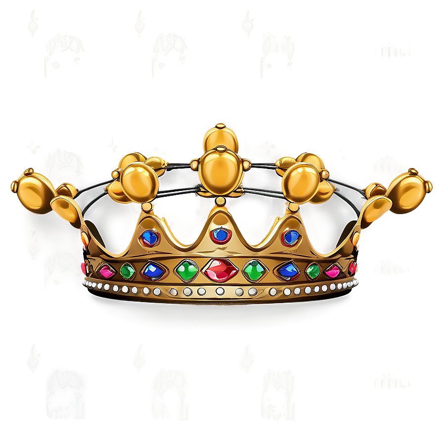 Crown In Flat Style Png 04302024 PNG image