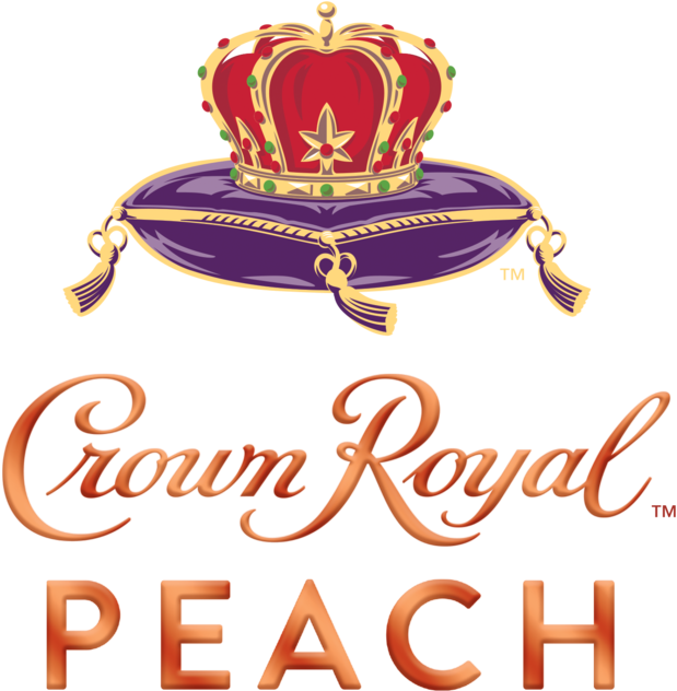 Crown Royal Peach Logo PNG image