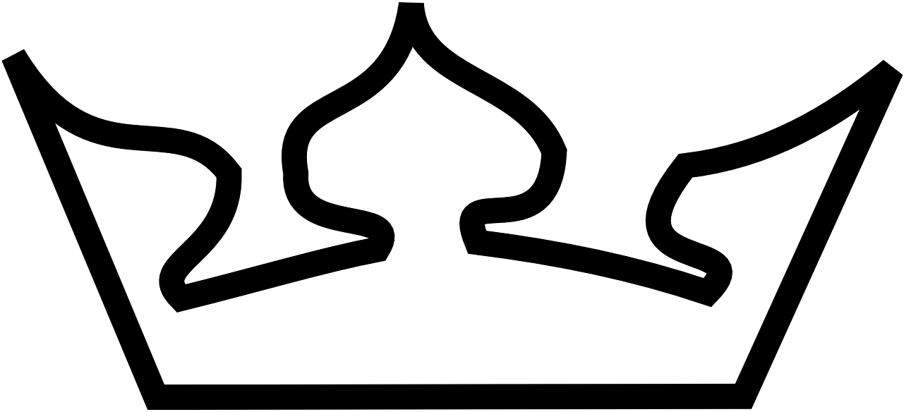 Crown Symbol Graphic PNG image