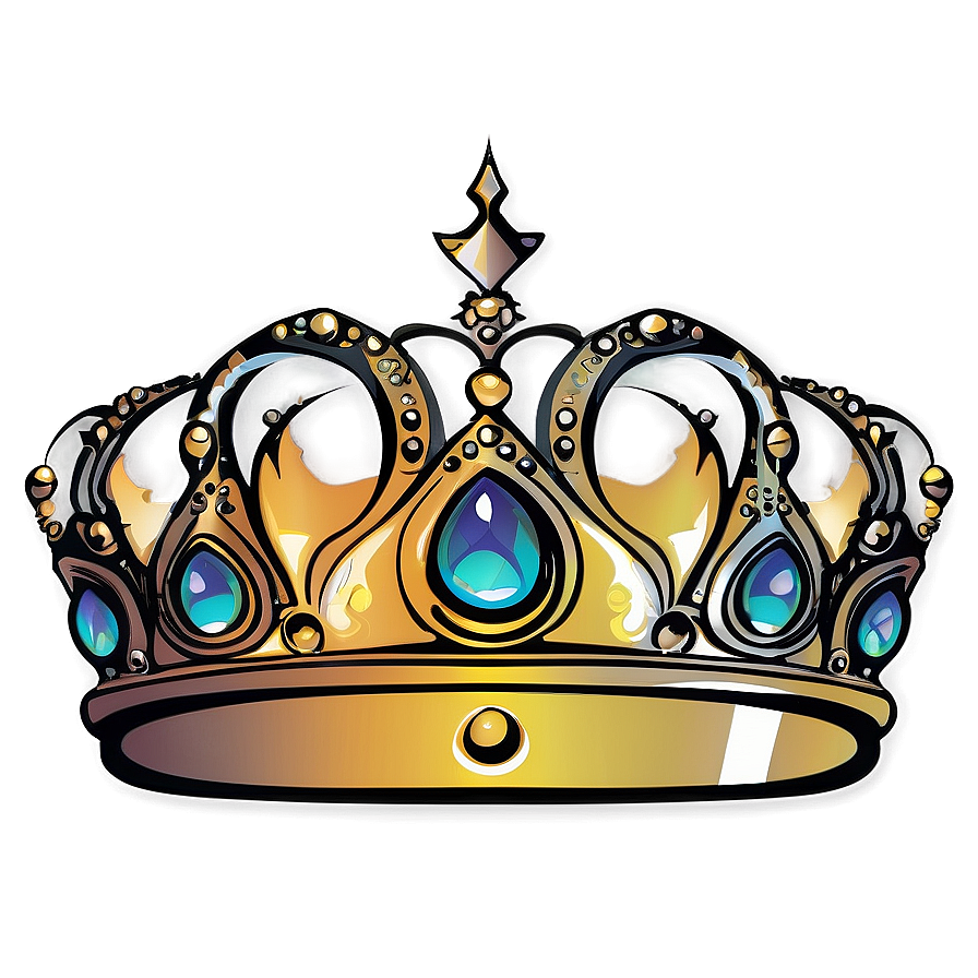 Crown Vector D PNG image