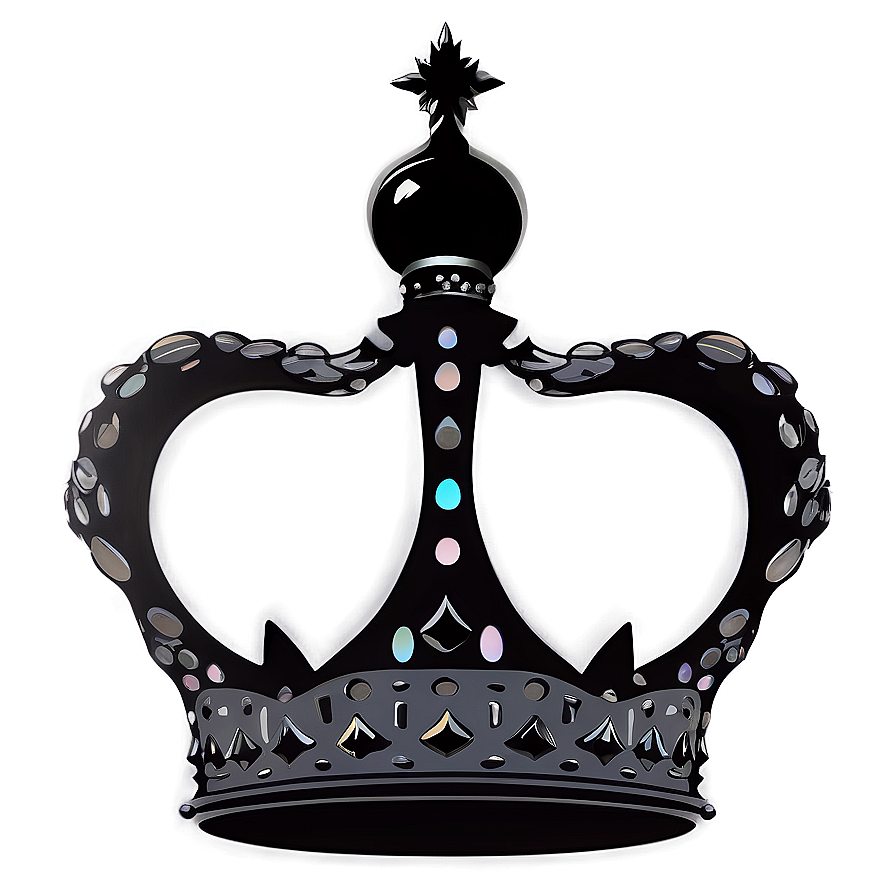 Crown Vector Silhouette Png Lhw21 PNG image