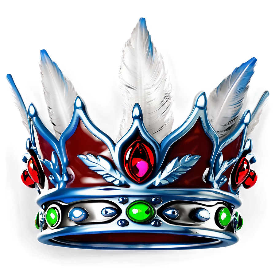 Crown With Feathers Png Xsi PNG image