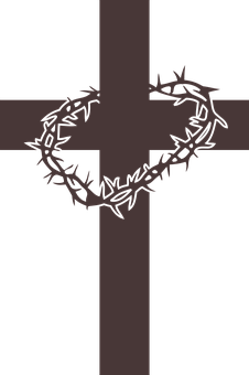 Crownof Thornsand Cross PNG image