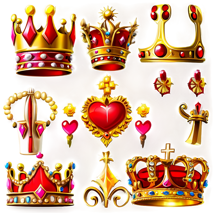 Crowns B PNG image