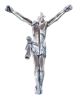 Crucifixion Sculpture Art PNG image