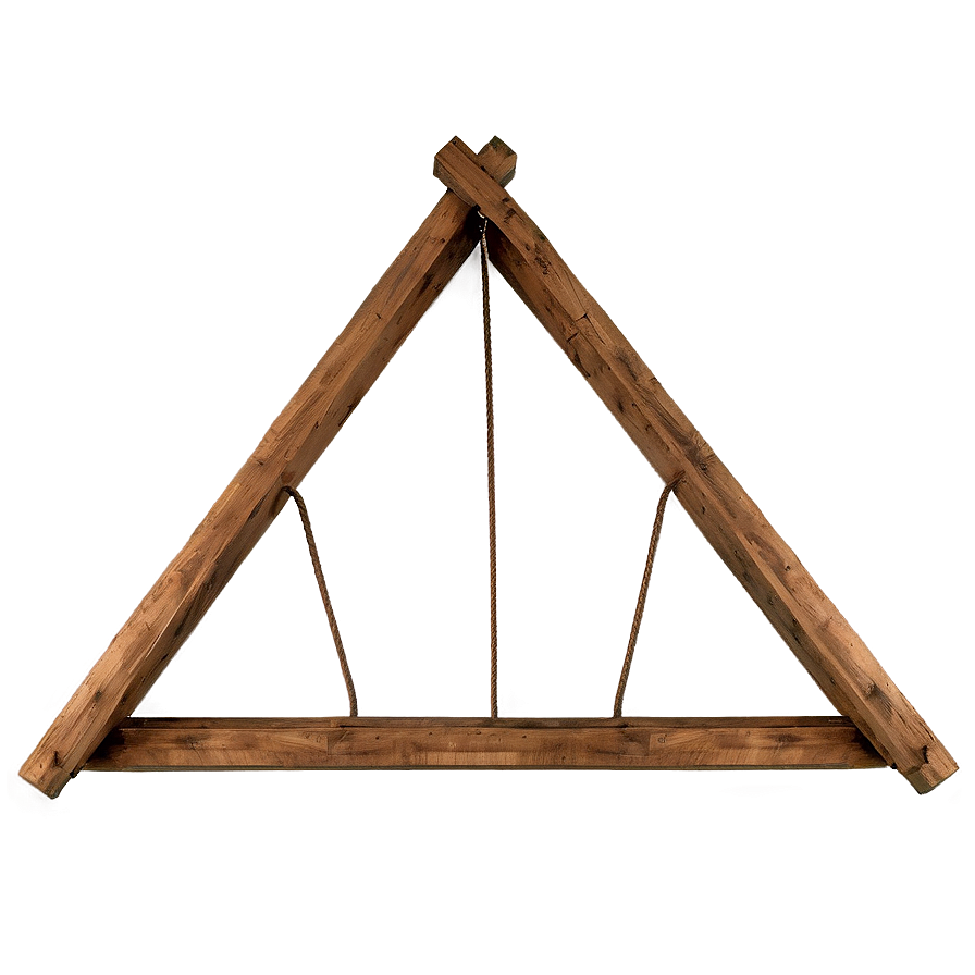 Cruck Frame Truss Png 06212024 PNG image