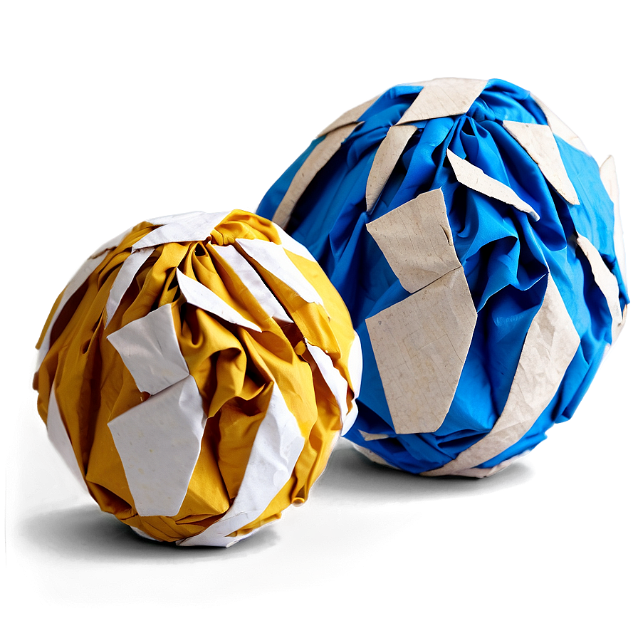 Crumpled Paper Ball Png 05242024 PNG image