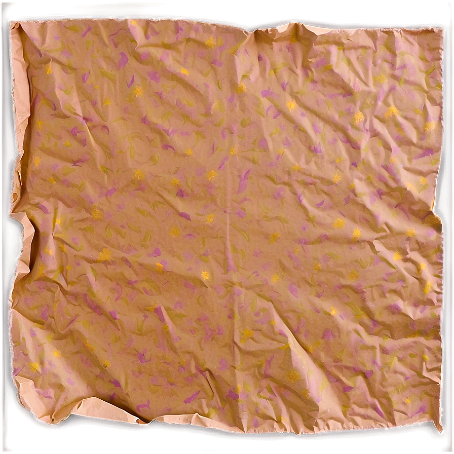 Crumpled Paper Distress Png 06272024 PNG image