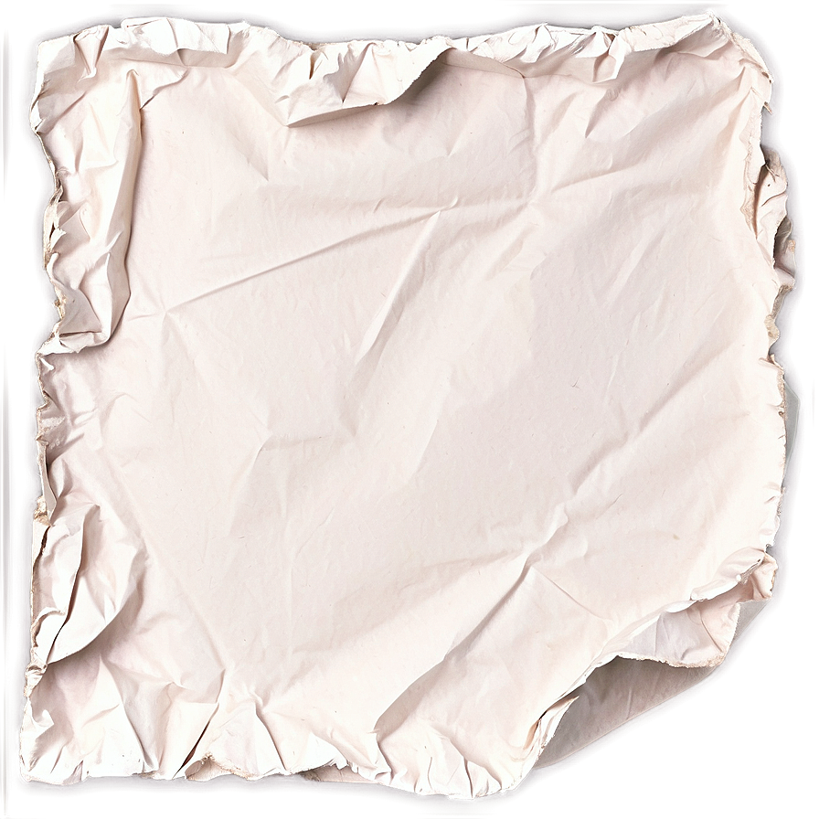 Crumpled Paper For Collage Png Fdi PNG image