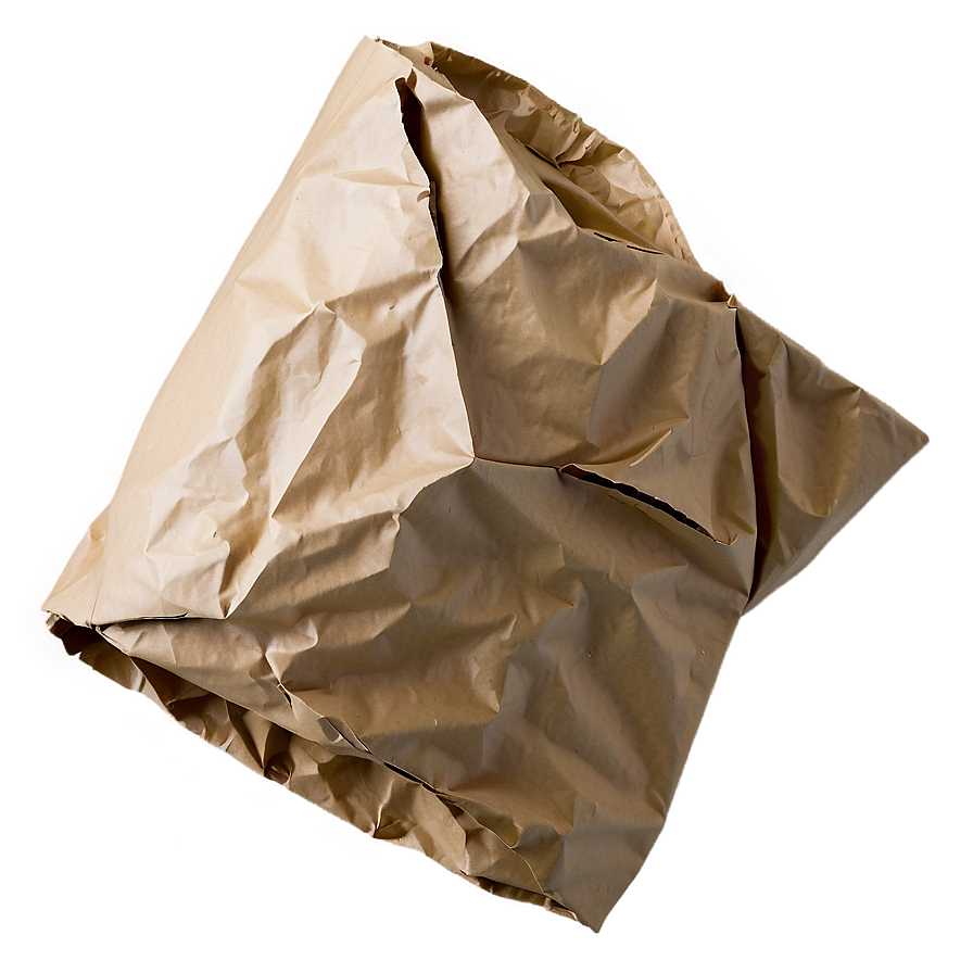 Crumpled Paper For Crafts Png Bum PNG image