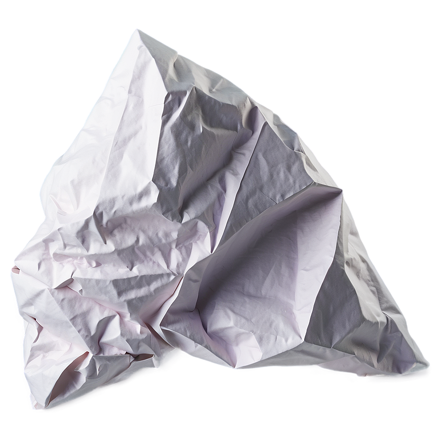 Crumpled Paper Piece Png 05242024 PNG image