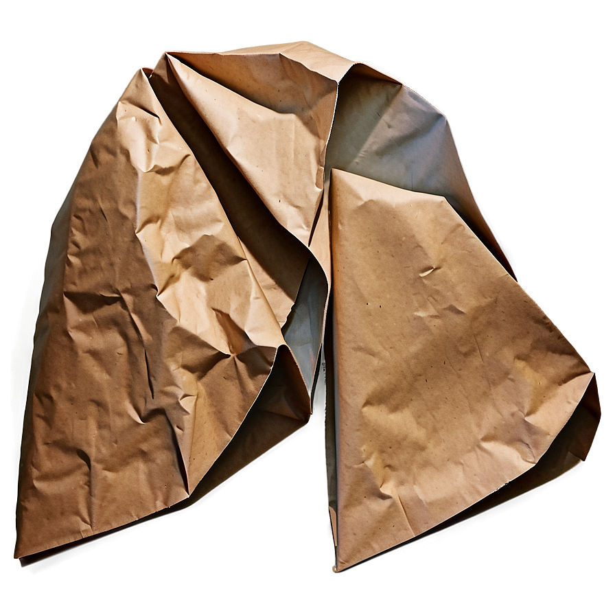 Crumpled Paper With Fold Marks Png Imm92 PNG image