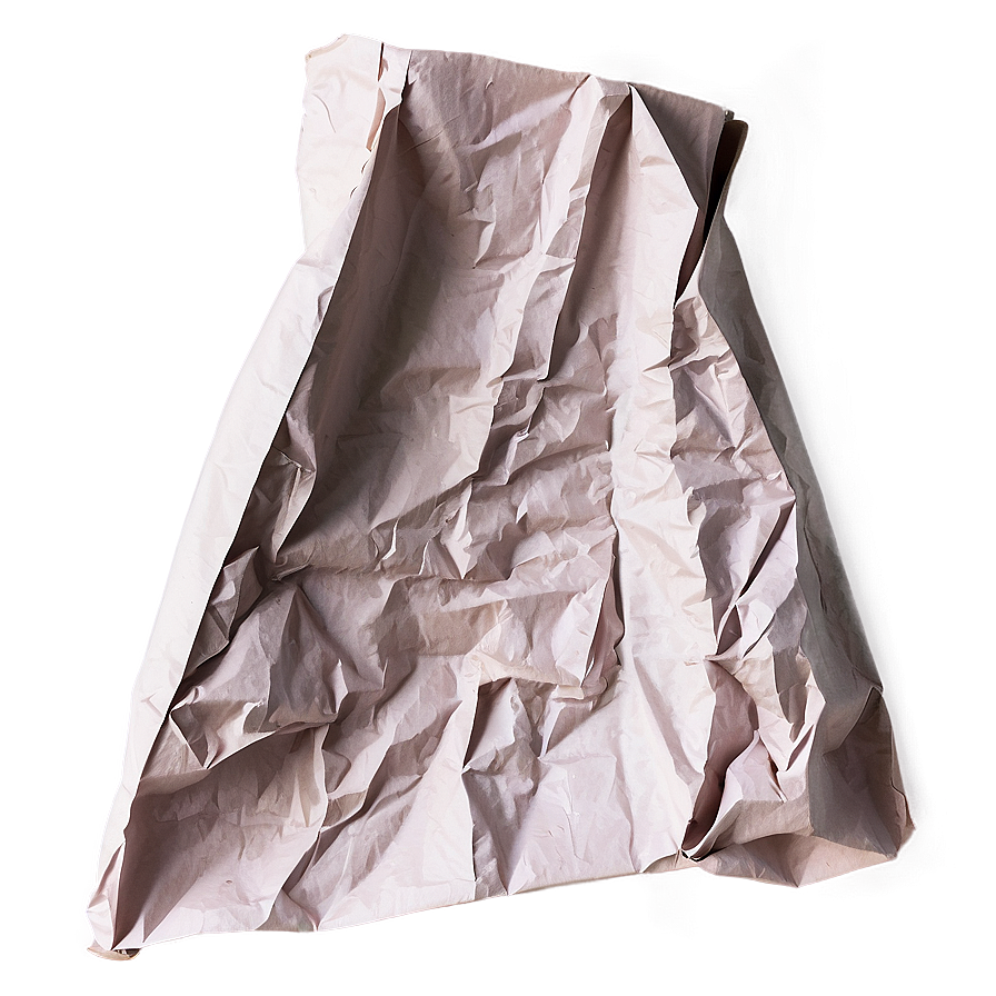 Crumpled Paper With Transparent Background Png 51 PNG image