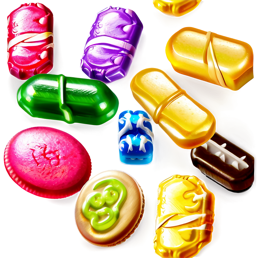 Crunchy Candies Png 06242024 PNG image