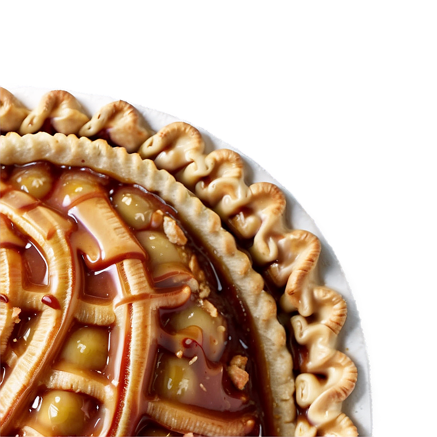 Crunchy Caramel Apple Pie Png 73 PNG image