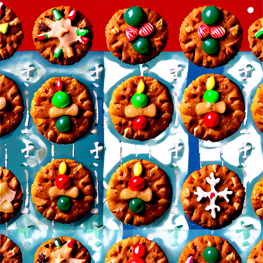 Crunchy Christmas Cookie Delights Png 06202024 PNG image