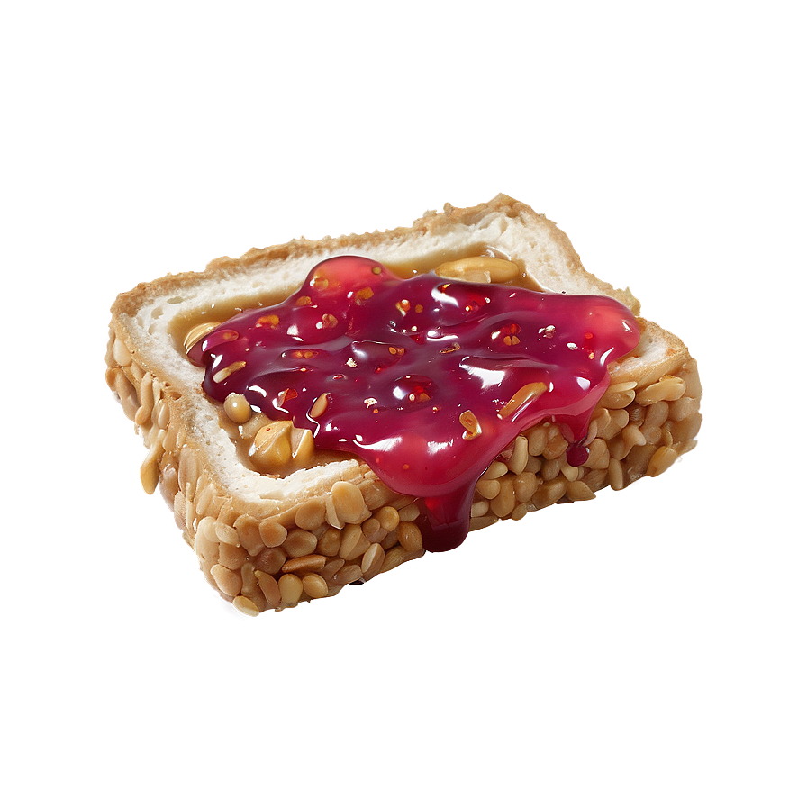 Crunchy Peanut Butter And Jelly Png Lcf63 PNG image