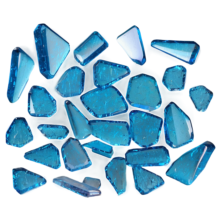 Crushed Glass Shards Png Fdq PNG image