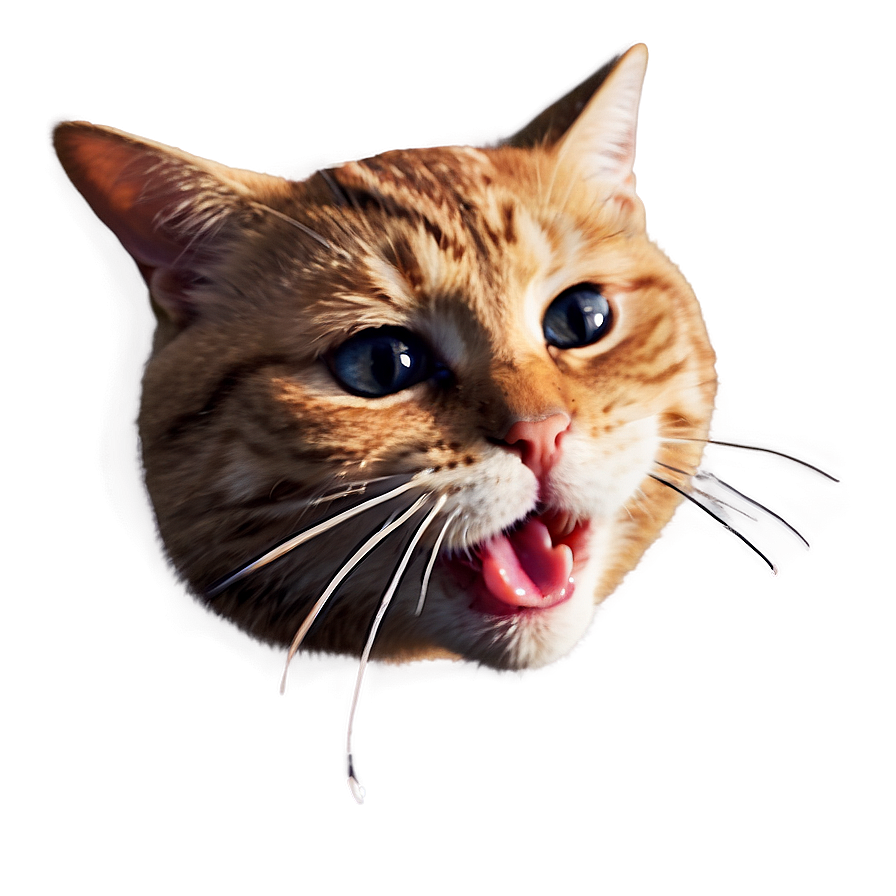 Crying Cat Emoji Png 06132024 PNG image