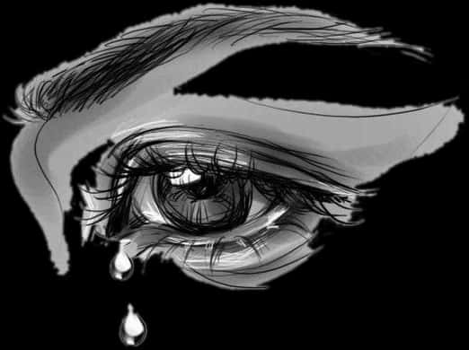 Crying_ Eye_ Sketch_ Artwork.jpg PNG image