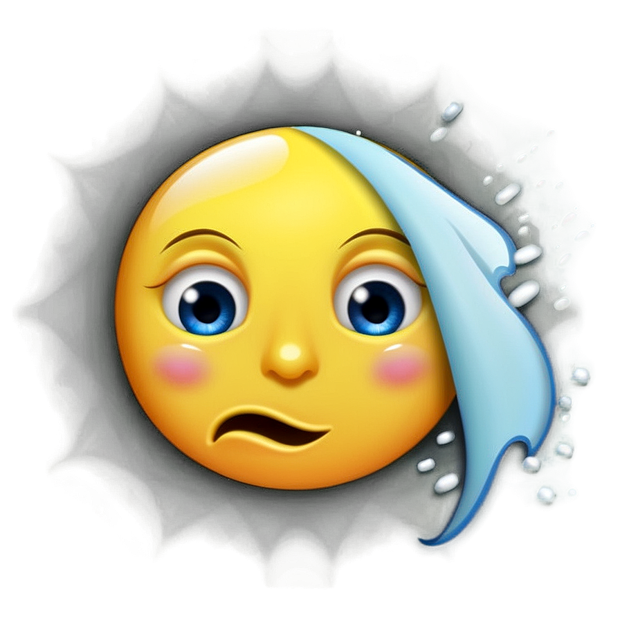 Crying Face Emoji Png 05042024 PNG image