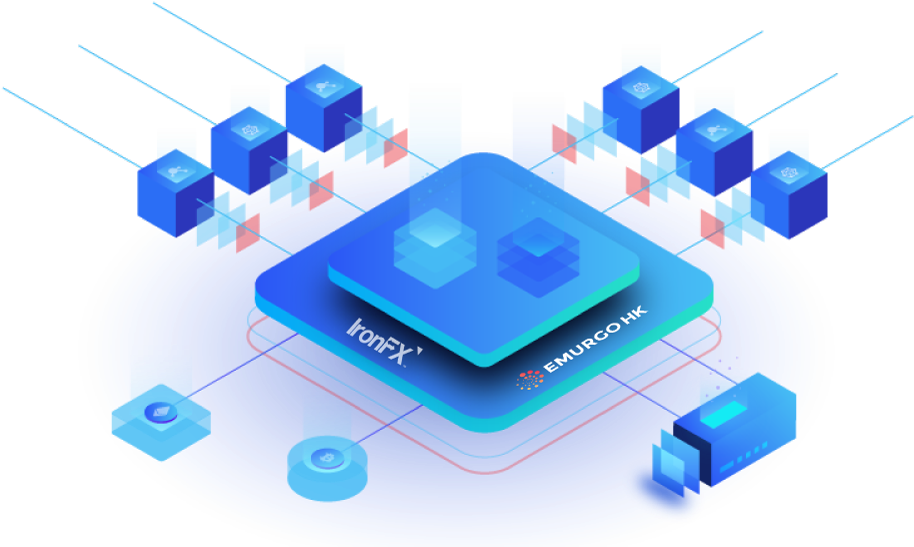 Cryptocurrency Blockchain Network Illustration PNG image