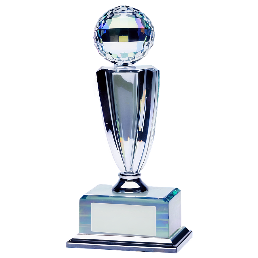 Crystal Award Trophy Png Nmr PNG image