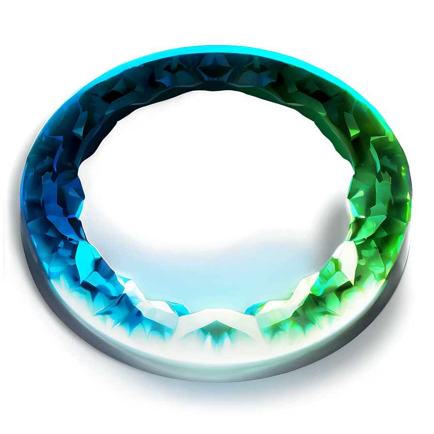 Crystal Circle Glow Png 06262024 PNG image