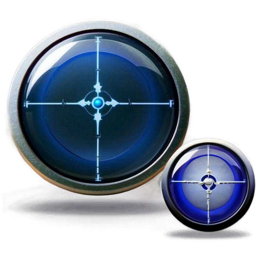 Crystal Clear Dot Crosshair Png Idx24 PNG image