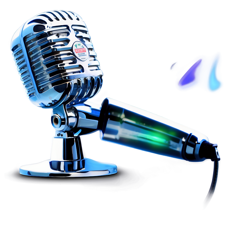 Crystal Clear Podcast Microphone Png 21 PNG image