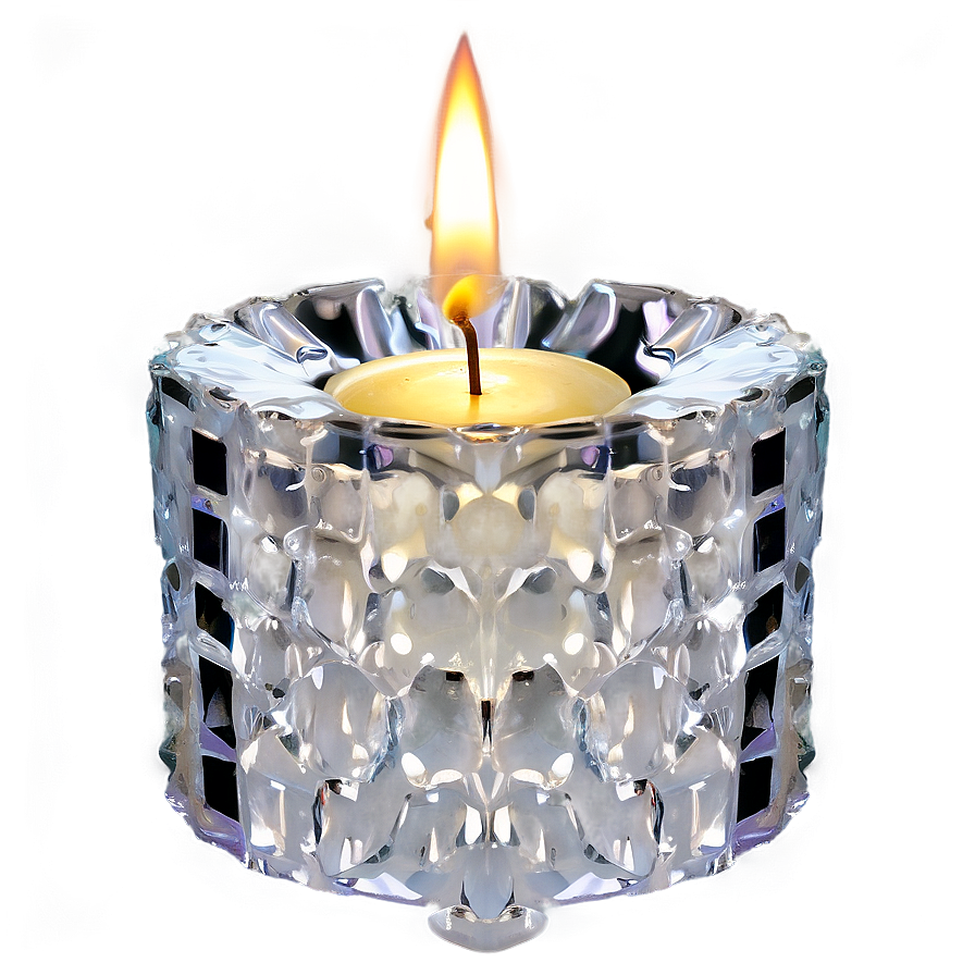 Crystal Encased Candle Png 6 PNG image