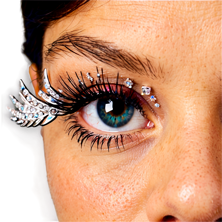 Crystal Eyelashes Png 05042024 PNG image