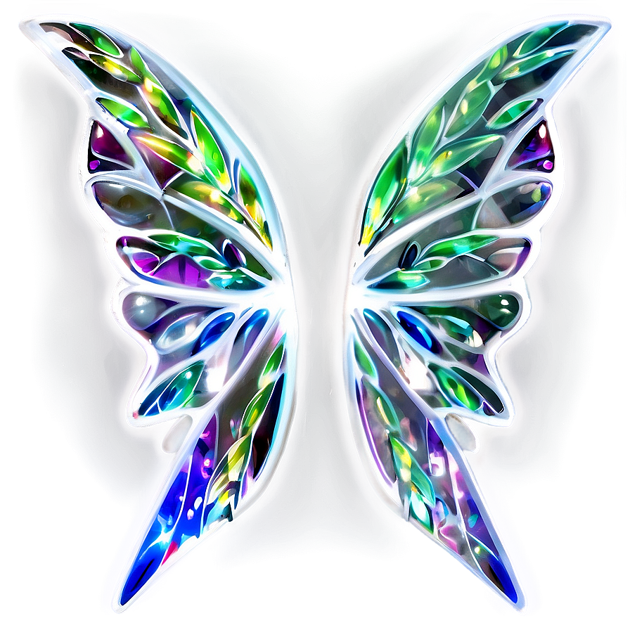 Crystal Fairy Wings Png 35 PNG image