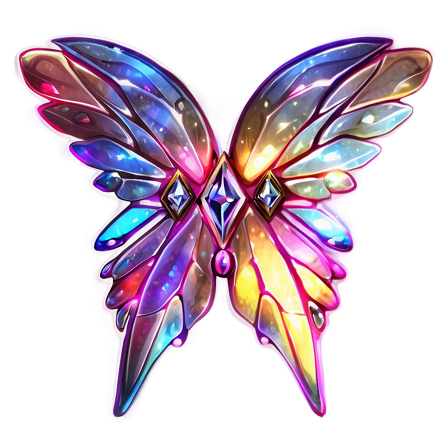 Crystal Fairy Wings Png Vhr37 PNG image