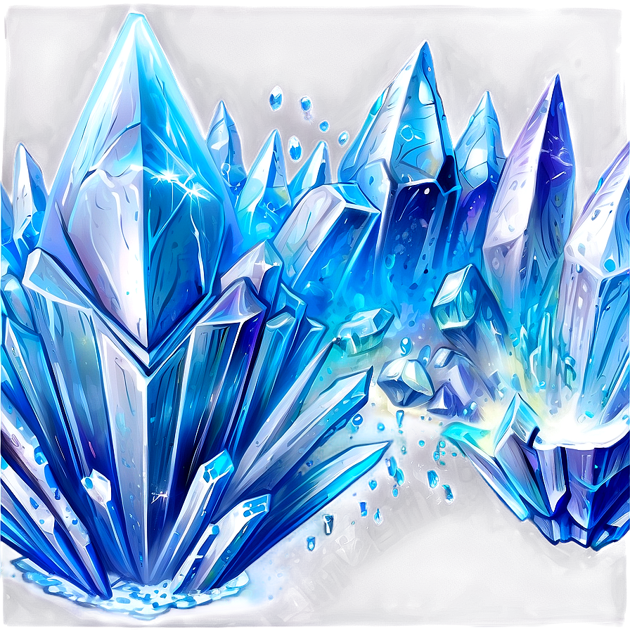 Crystal Ice Blast Png Xdb PNG image