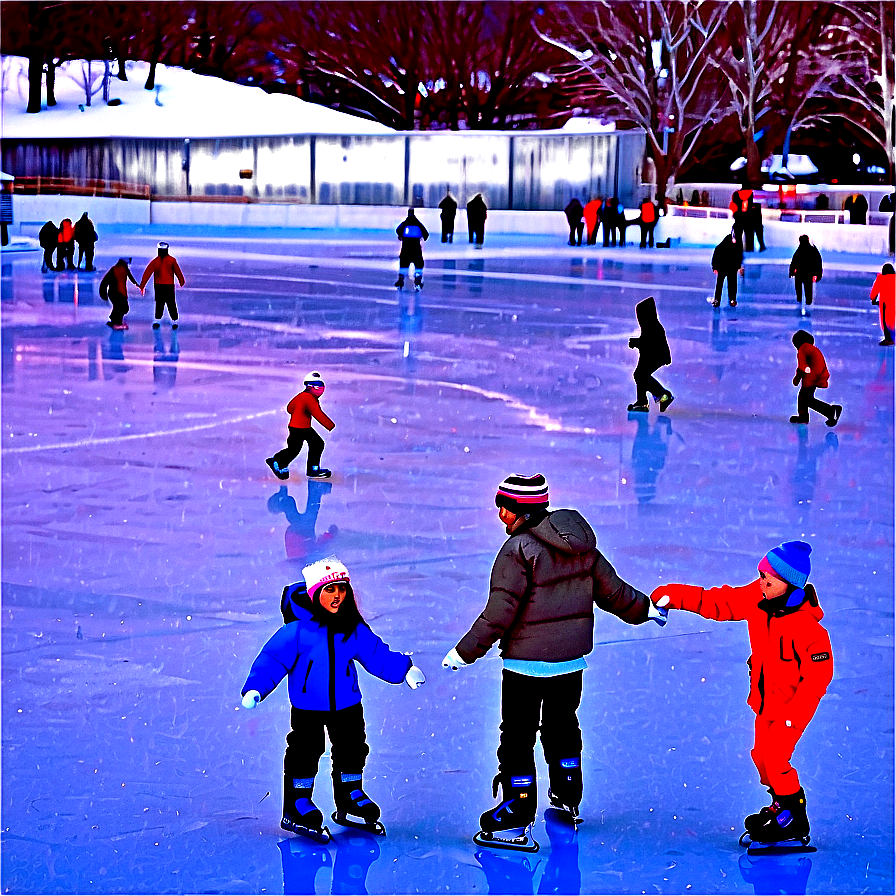 Crystal Ice Rink Adventures Png 06122024 PNG image