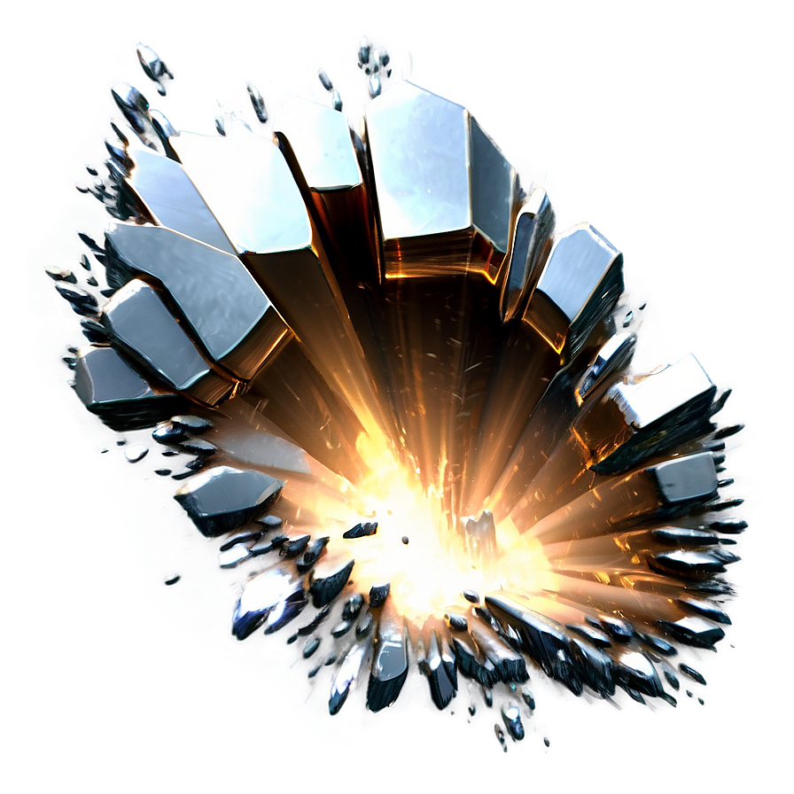 Crystal Shatter Hit Effect Png Nat PNG image