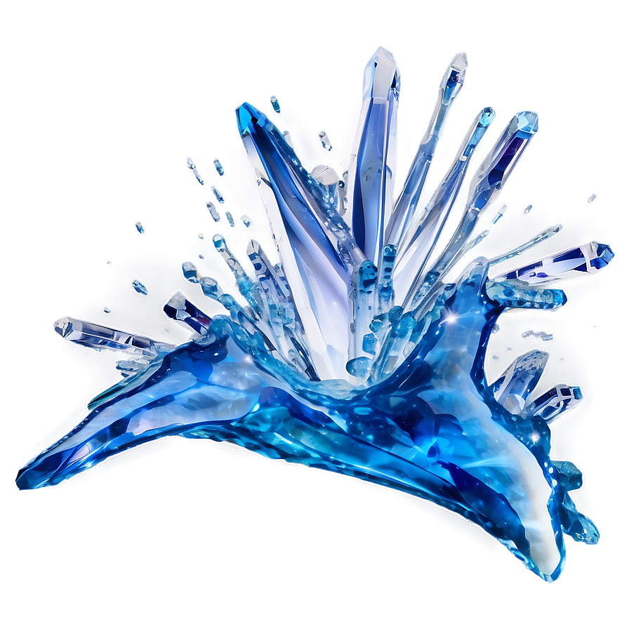 Crystal Splash Png 05042024 PNG image