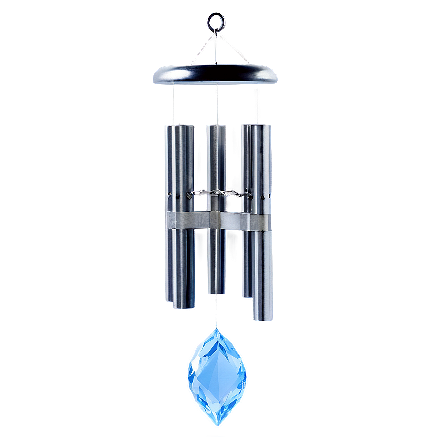 Crystal Wind Chime Serenity Png 05212024 PNG image